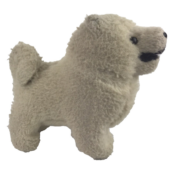 VTG Dakin White Husky Dog Pillow Pets Stuffed Animal Plush 1976 Malamute Samoyed - Picture 1 of 12